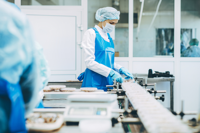 Auditeur Kiwa inspectant une usine alimentaire