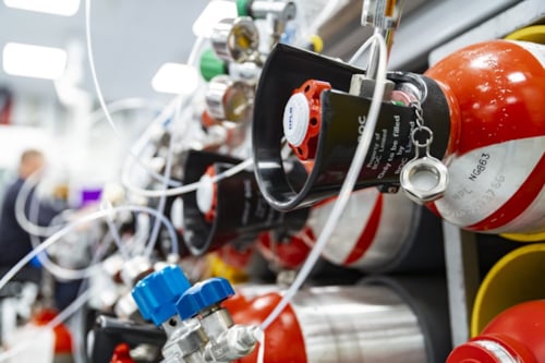 Analyse odorant in aardgas, waterstofgas en andere gassen