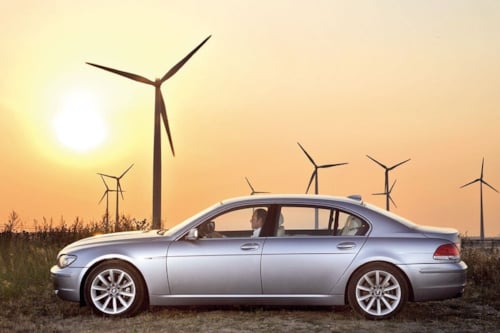 Car that runs on sustainable energy