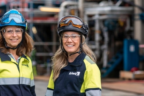 Två av Kiwas besiktningsingenjörer.