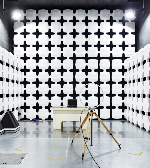 Electromagnetic Compatibility (EMC) lab at Kiwa in Woerden