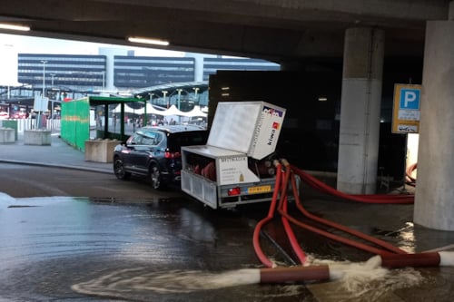 Test-/meettrailer voor watergebaseerde blussystemen Watervoorzieningscapaciteit