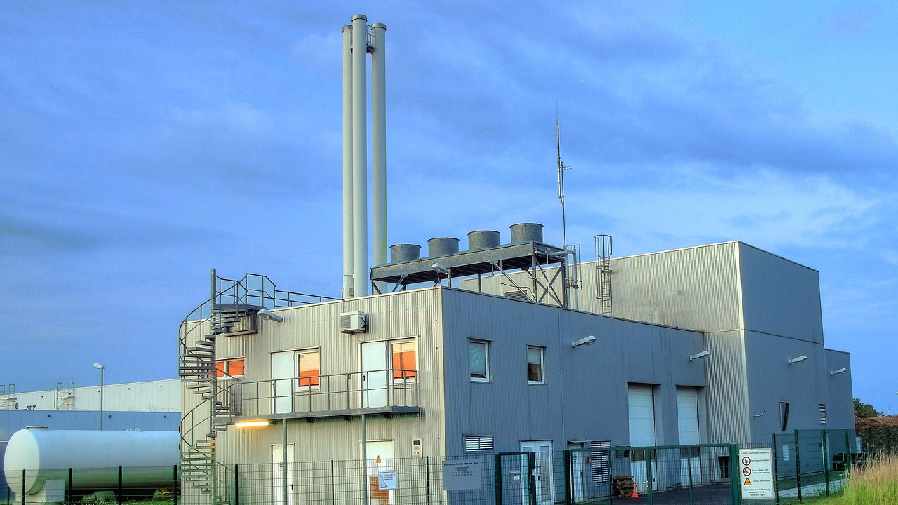 Industribyggnad - Kraftvärmeverk