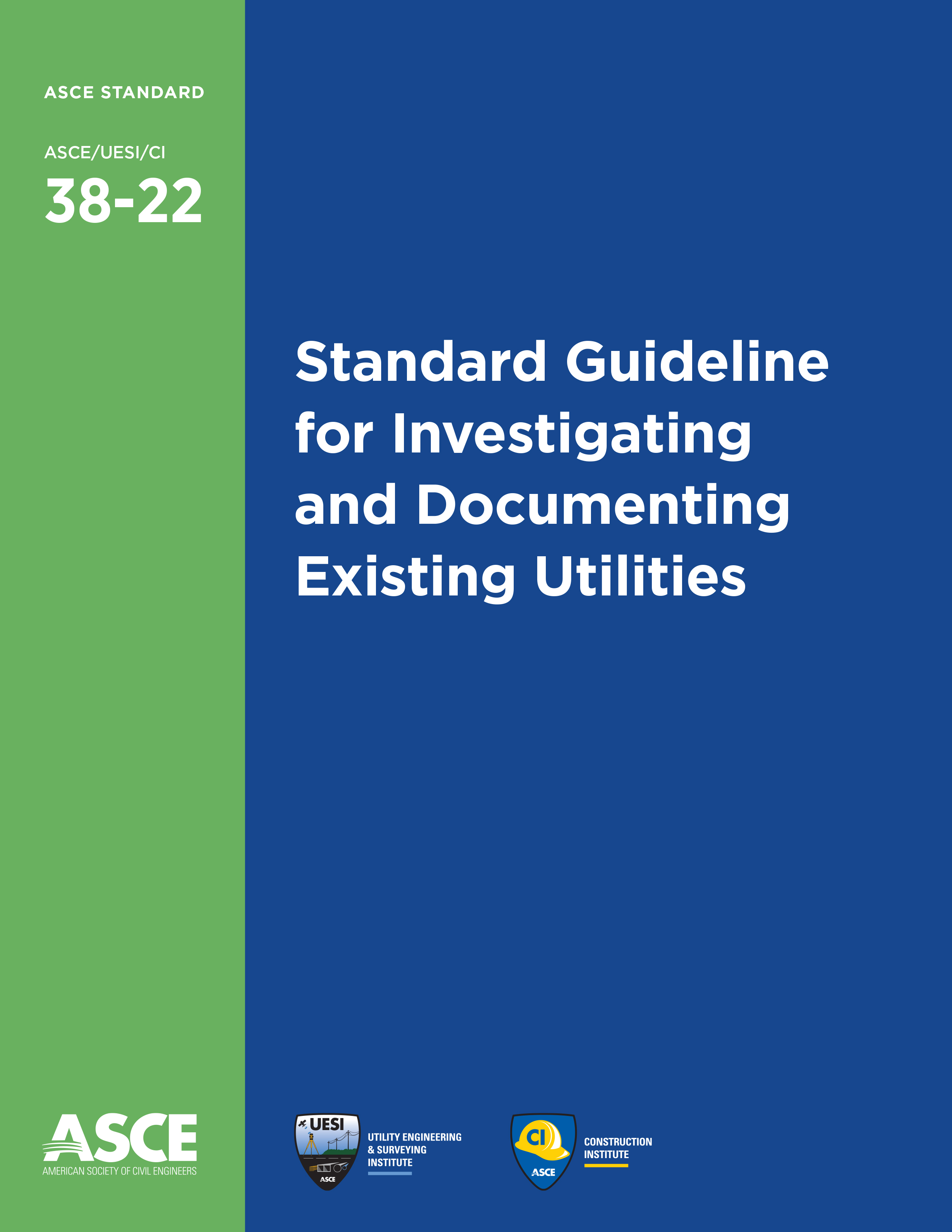 ASCE 38-22 Cover